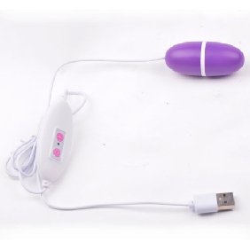 12-Speed USB Power Purple Vibrating Egg