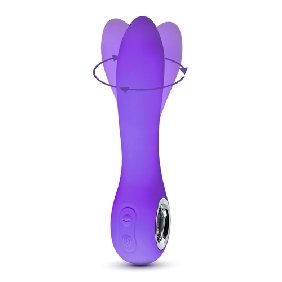 7 Speeds Rechargeable Silicone Vibrator with Rotation