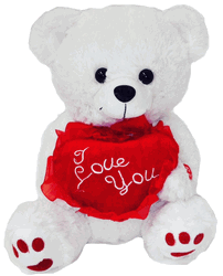 15" Valentine bear