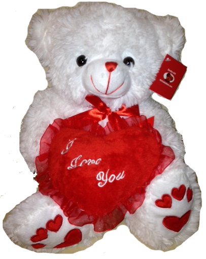 24" Valentine bear